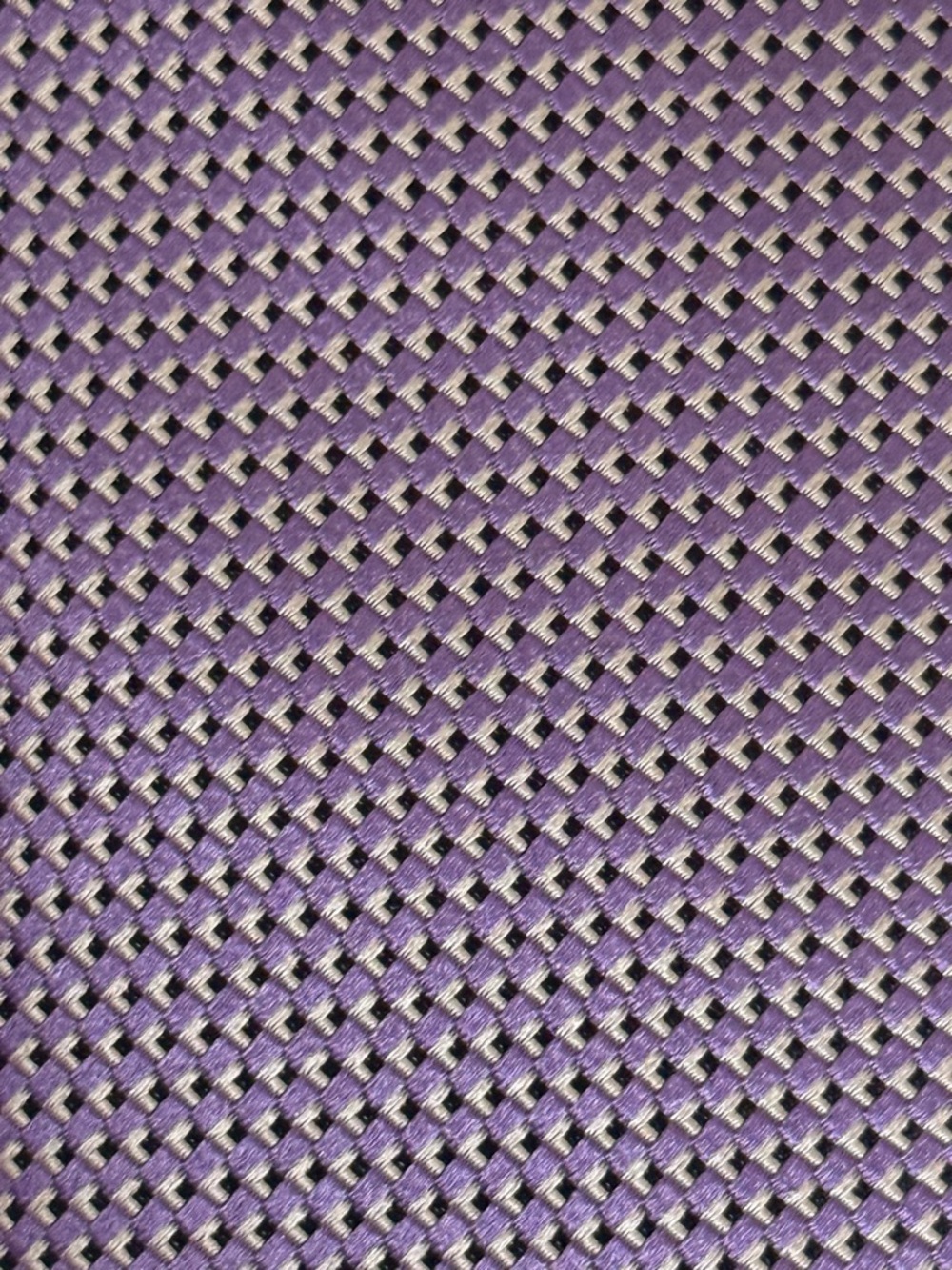 Canali Purple and Black Tie